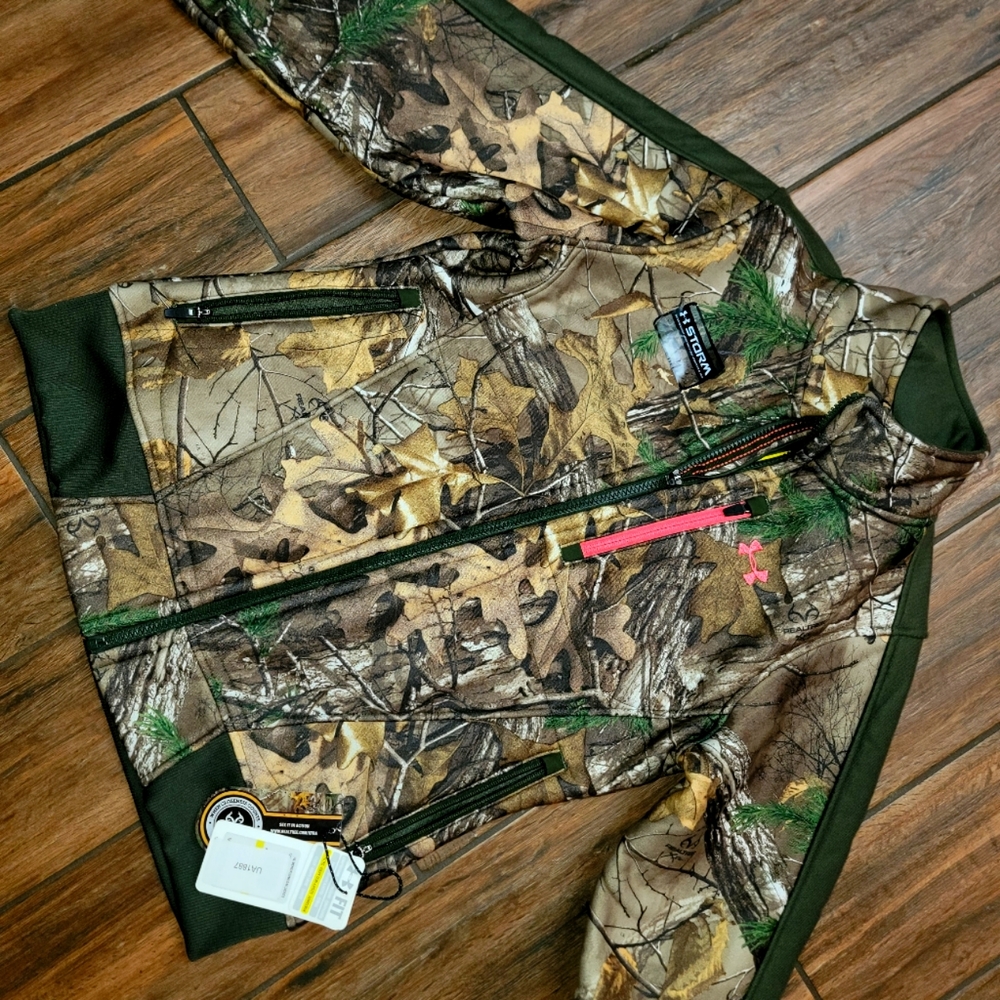 Women's under armour camo jacket